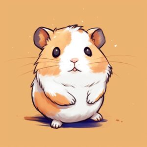Dibujos de Hamsters para Colorear