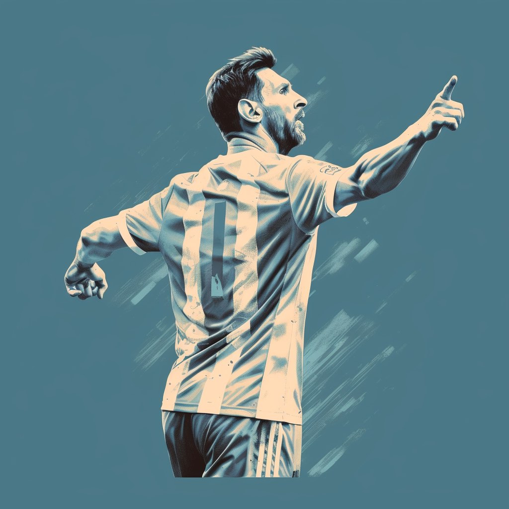 Dibujos Messi