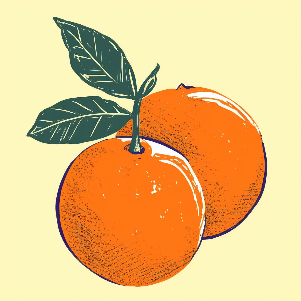 Dibujos Naranjas