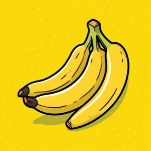 Dibujos Plátanos